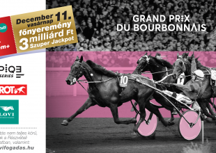 Jön a Grand Prix du Bourbonnais, 3 milliárd Ft-os Szuper Jackpottal
