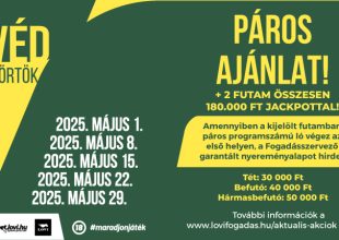 Május 29-én kilenc futammal folytatódik a Svéd Csütörtök JÄGERSRO (HU) pályáján, délutáni idősávban.