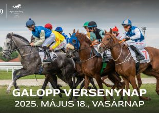 9 futam és 300.000 Ft jackpot a vasárnapi galoppon