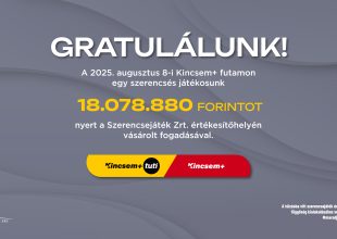 18 millió Forintos hazai Kincsem+ nyeremény!