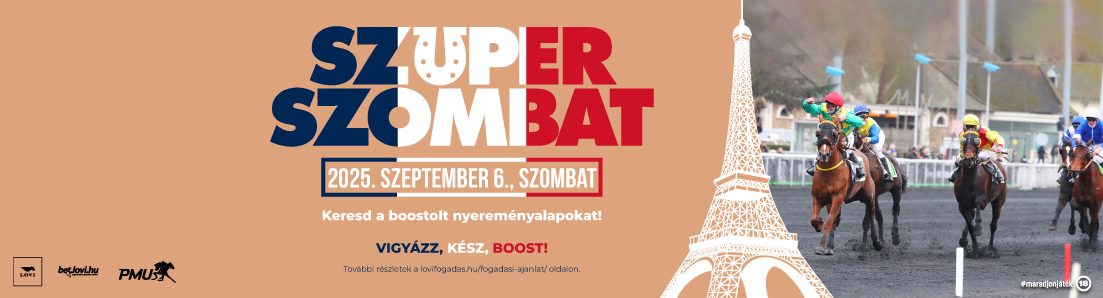 Szuper szombat - 2025. szeptember 6.
