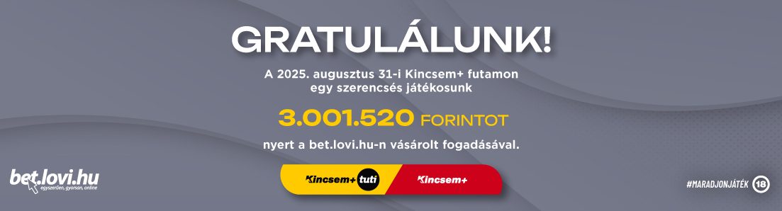 Gratulálunk a milliós nyereményhez!