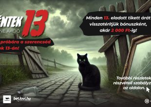 Hozzon szerencsét a péntek 13!