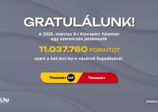 Kincsem+ milliomos a bet.lovi.hu oldalon!