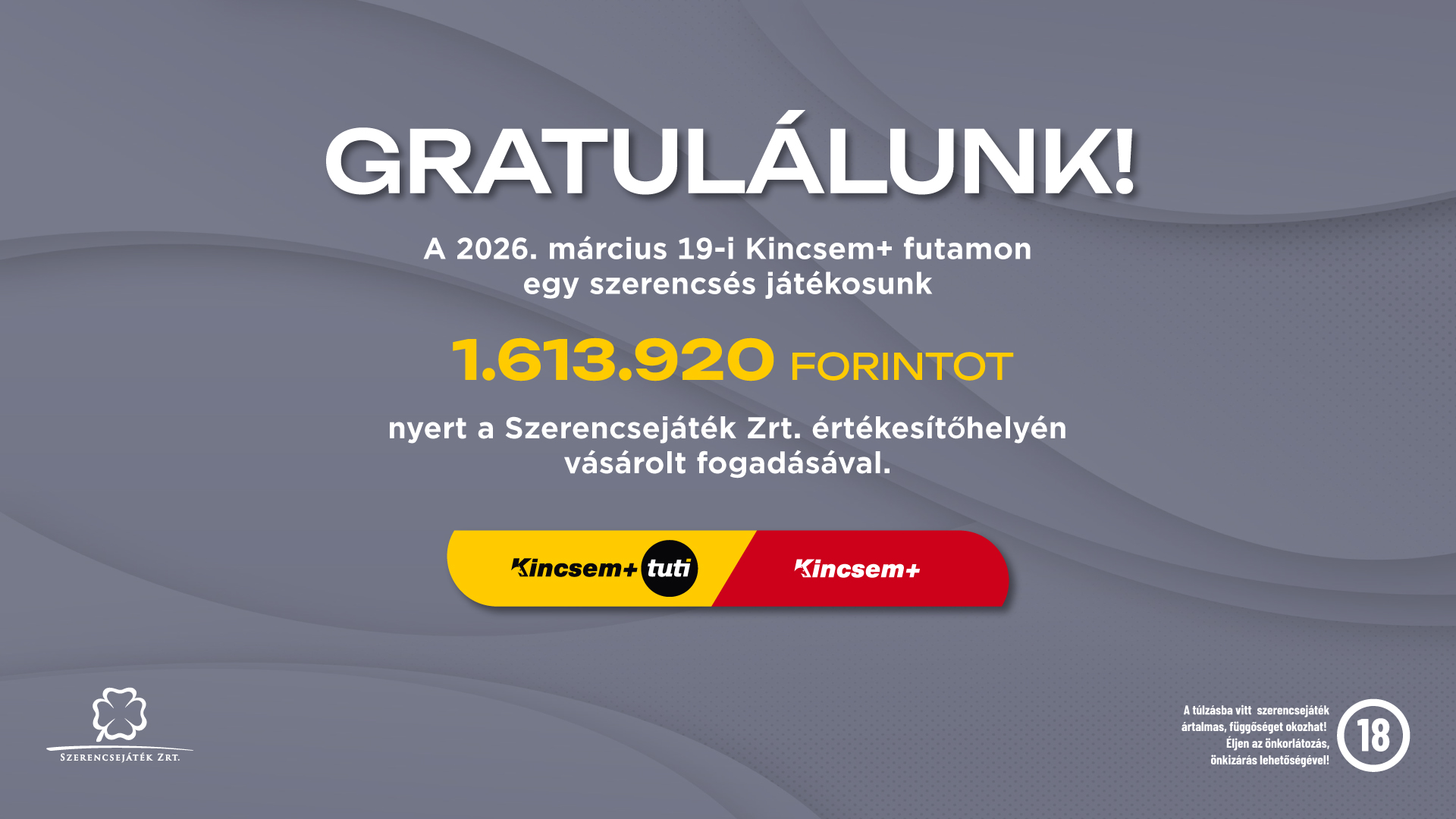 Gratulálunk!