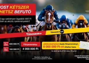 Most kétszer lehetsz befutó!