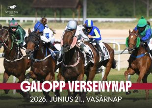 300.000 Ft jackpot a vasárnapi galoppon