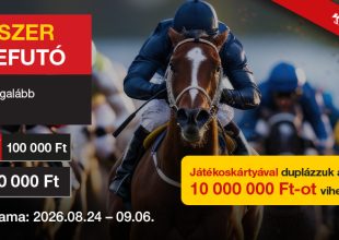 Újra Kincsem+ promóció a Szerencsejáték Zrt. hálózatában