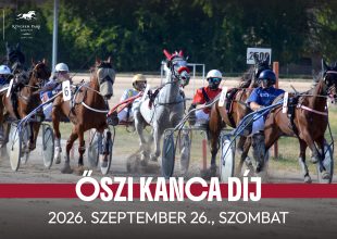 ŐSZI KANCA DÍJ AZ ÜGETŐN - KEZDÉS 13 ÓRAKOR