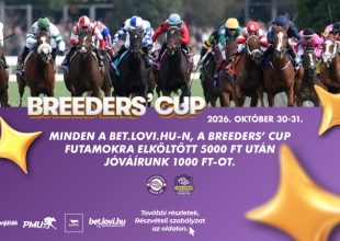Breeders’ Cup online bónusz akció - 2026