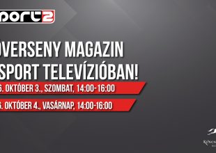 Lóverseny Magazin a hétvégén, a Sport2-n